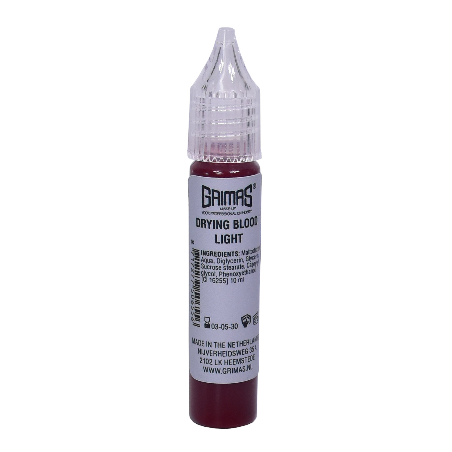Grimas Drying Blood 10 ml - LIGHT RED