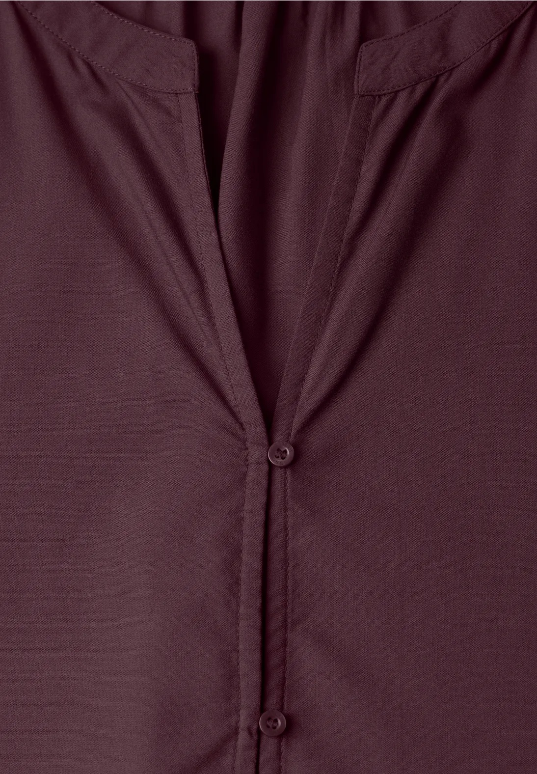 QR Splitneck Blouse - Rustic Rouge - Street One - 5
