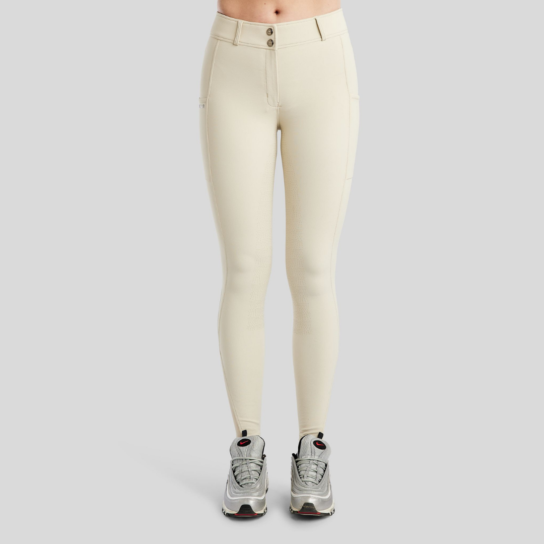 MONTAR MEGAN YATI BREECHES FULLGRIP - WARM LIGHT GRAY   - 3