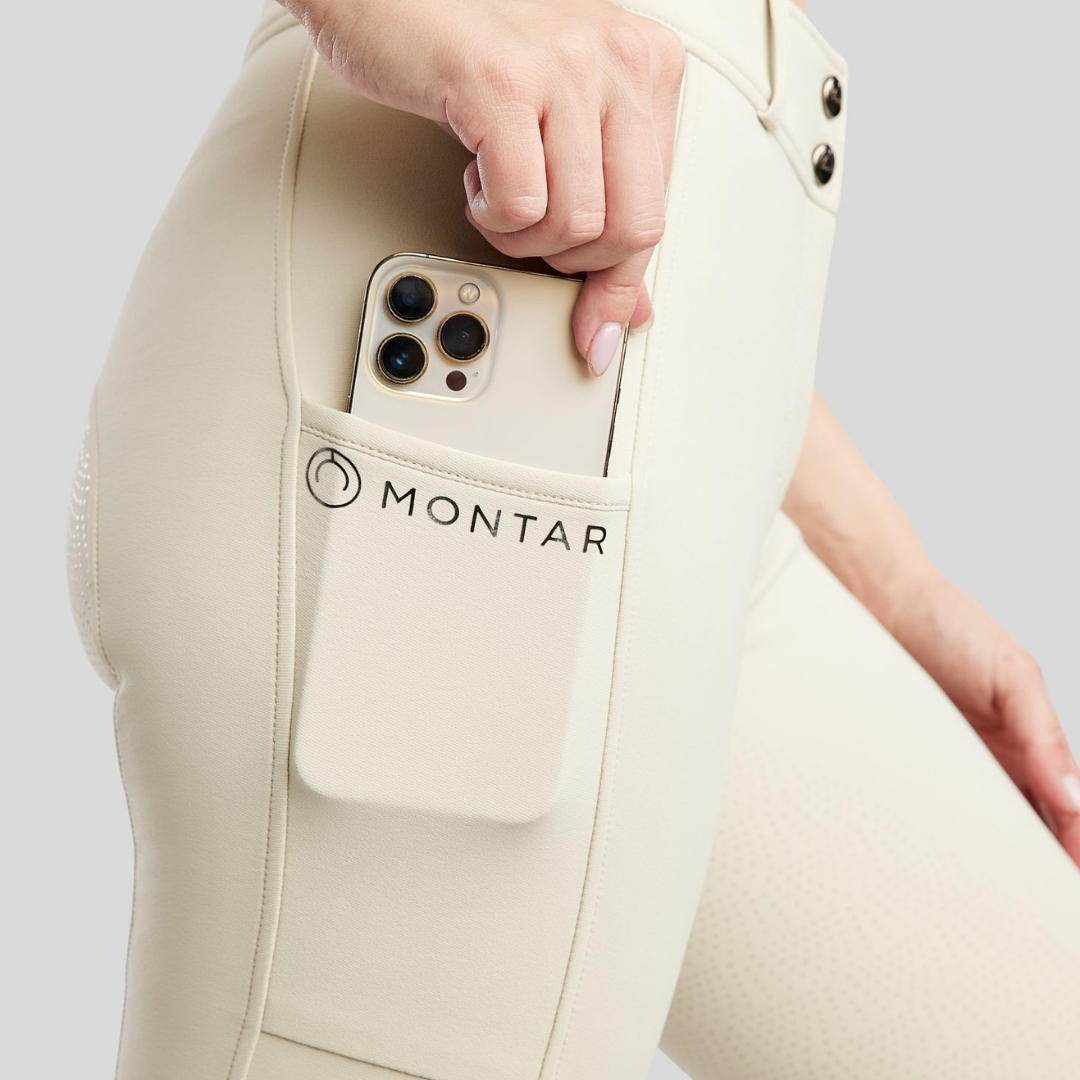 MONTAR MEGAN YATI BREECHES FULLGRIP - WARM LIGHT GRAY   - 4