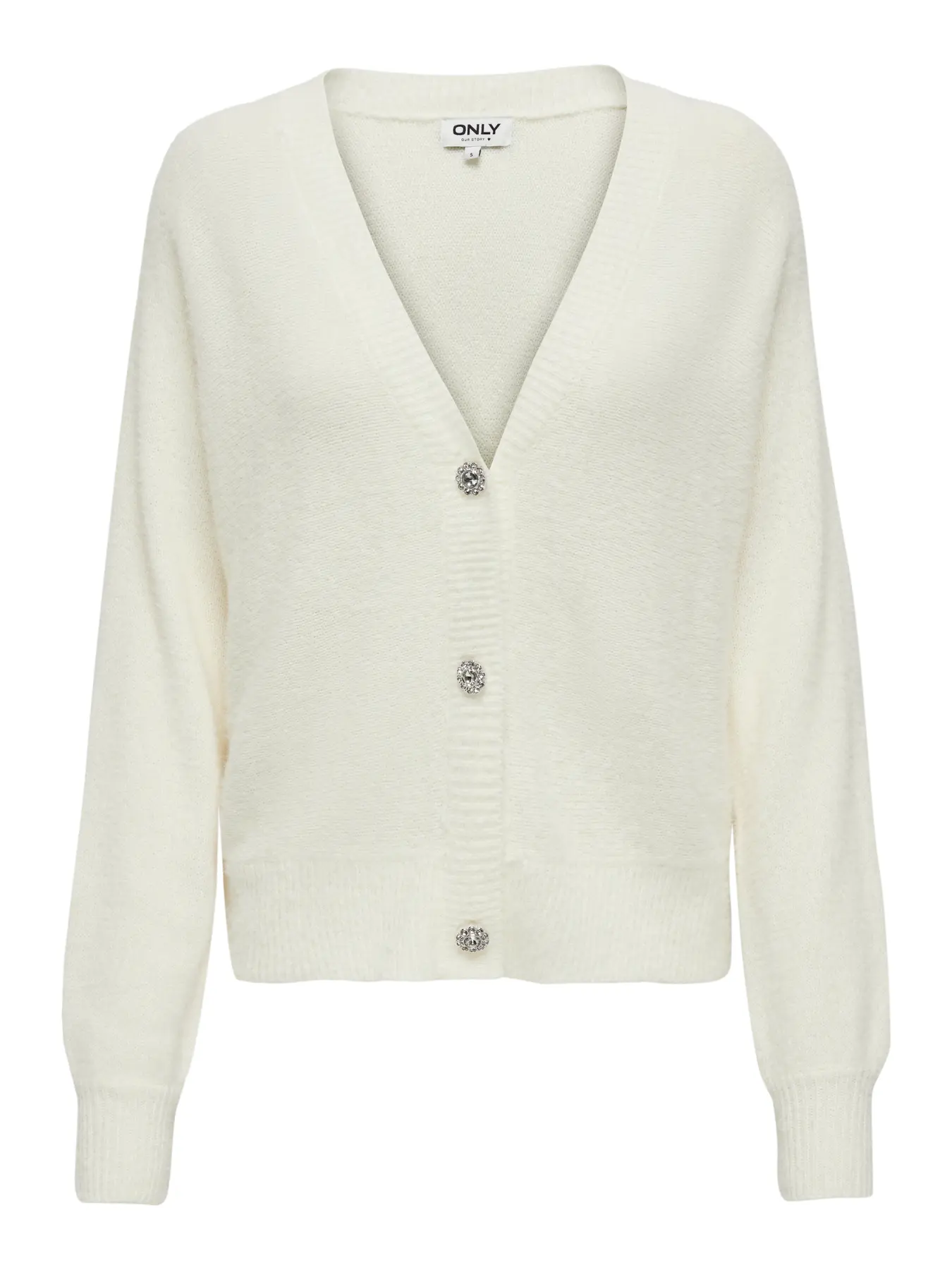 Only - Ella Cardigan Vit