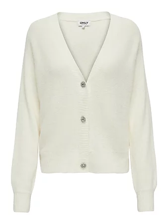 Only - Ella Cardigan Vit
