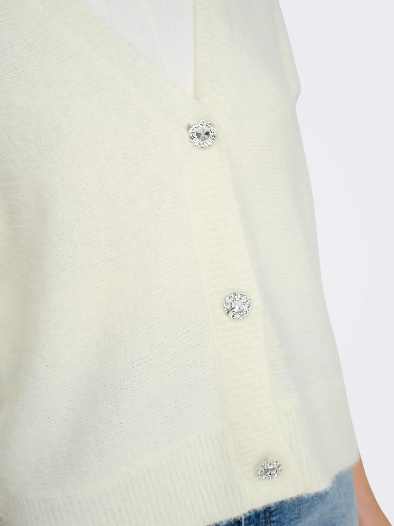Only - Ella Cardigan Vit - 7