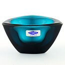Kaj Franck (Bullseye 1956) Turquoise Triangular Bowl  [Sample Images]