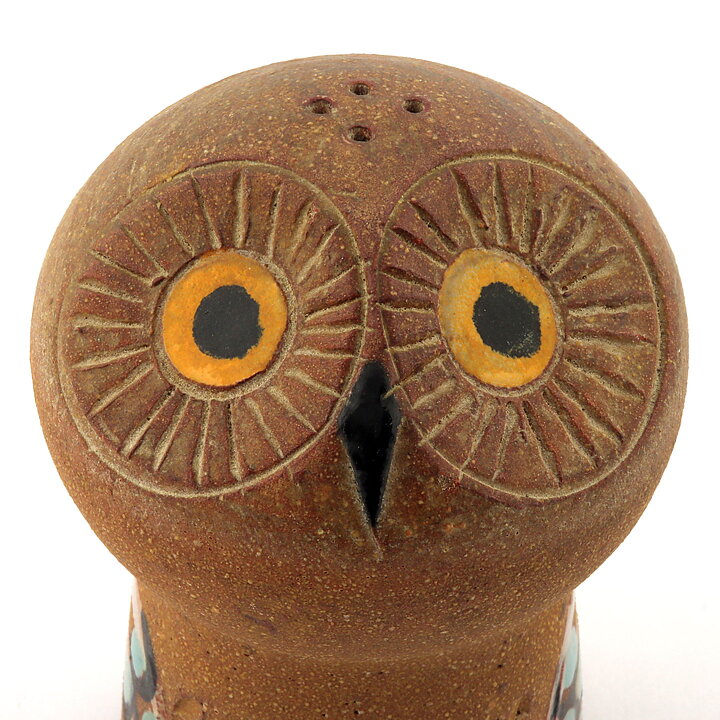 Astrid Anderberg (1960s) Brown Owl Shaker 10 cm