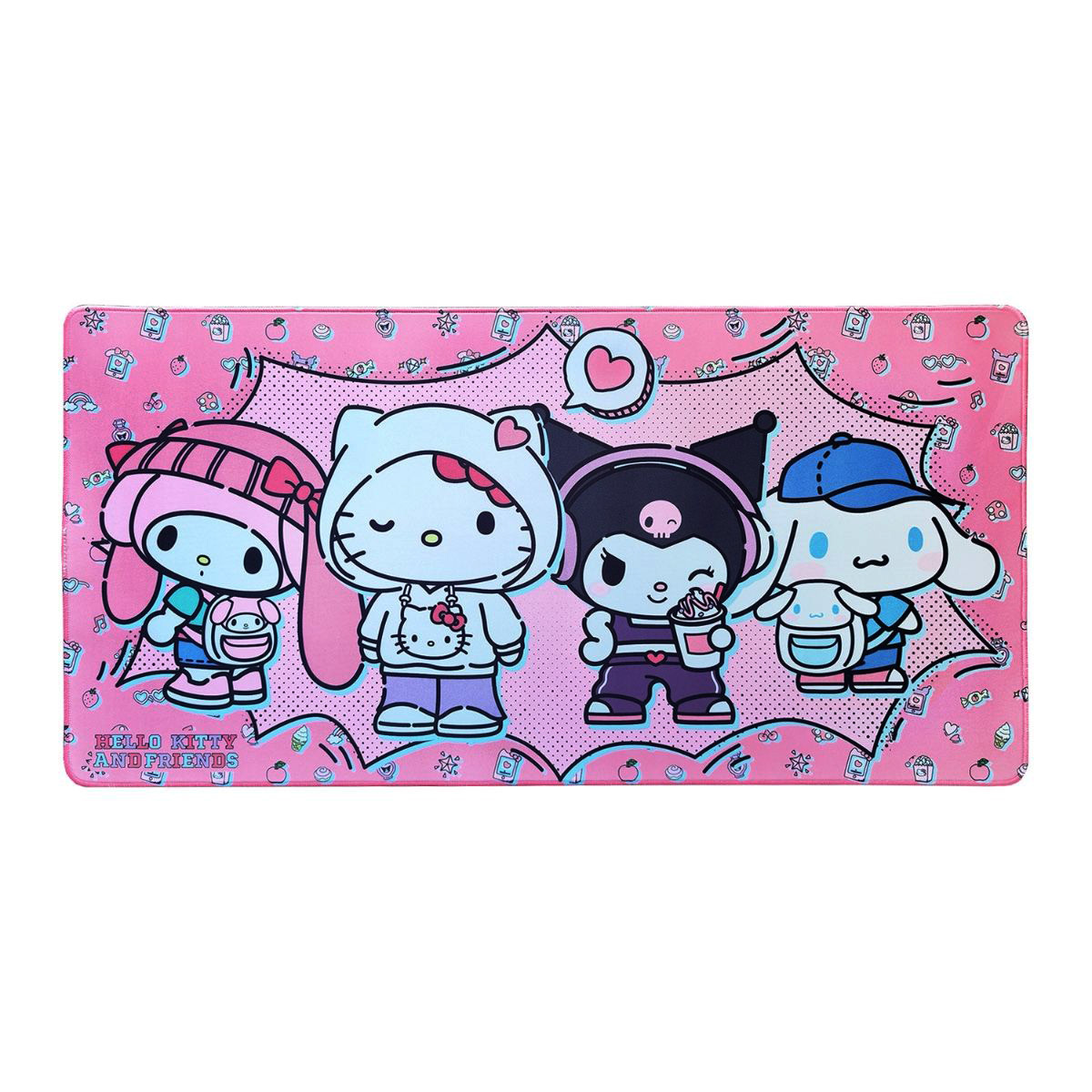 Hello Kitty & Friends Gaming Desk Mat - Pop - 80 x 40 cm