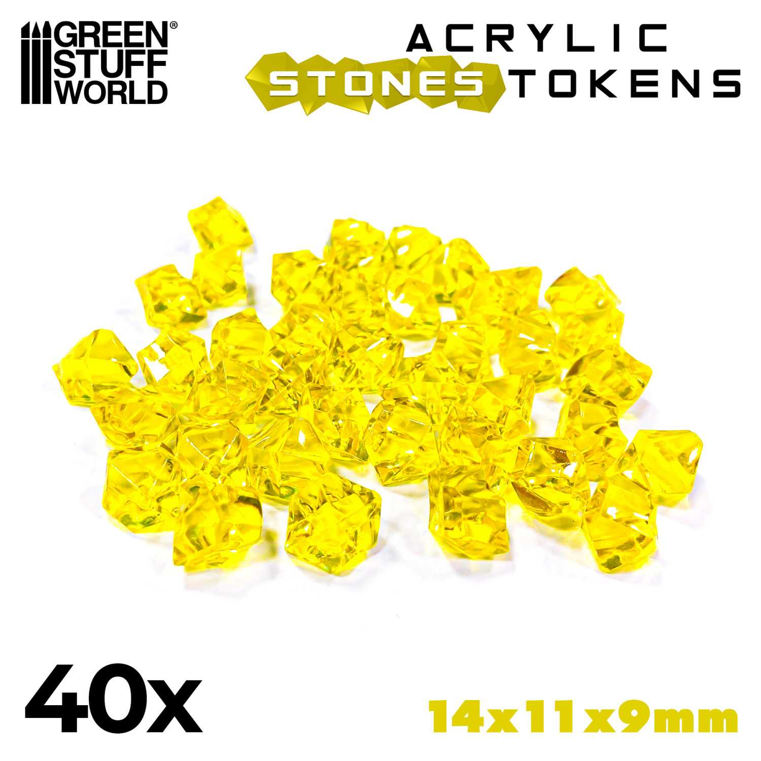 Green Stuff World: Tokens - Yellow Stones