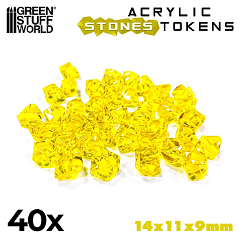 Green Stuff World: Tokens - Yellow Stones