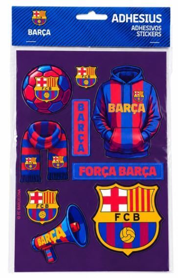 FC Barcelona Klistermärken 2-pack - 4