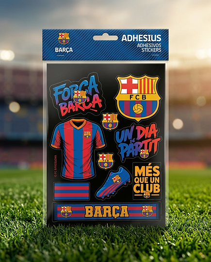 FC Barcelona Klistermärken 2-pack - 3