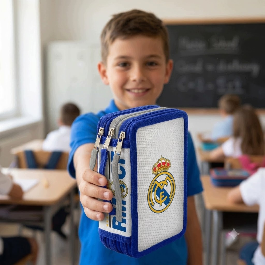 Real Madrid Pennskrin med innehåll Trippel - 7