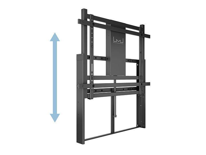 M Motorized Wallmount Pro 160 kg Black XL SD