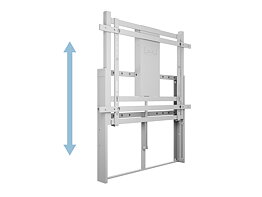 M Motorized Wallmount Pro 160 kg White XL SD