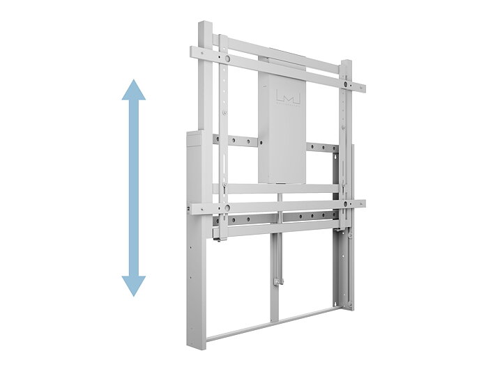 M Motorized Wallmount Pro 160 kg White XL SD