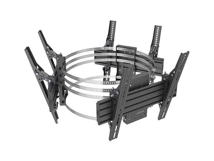 Pro Series - M Wallmount Column Triple