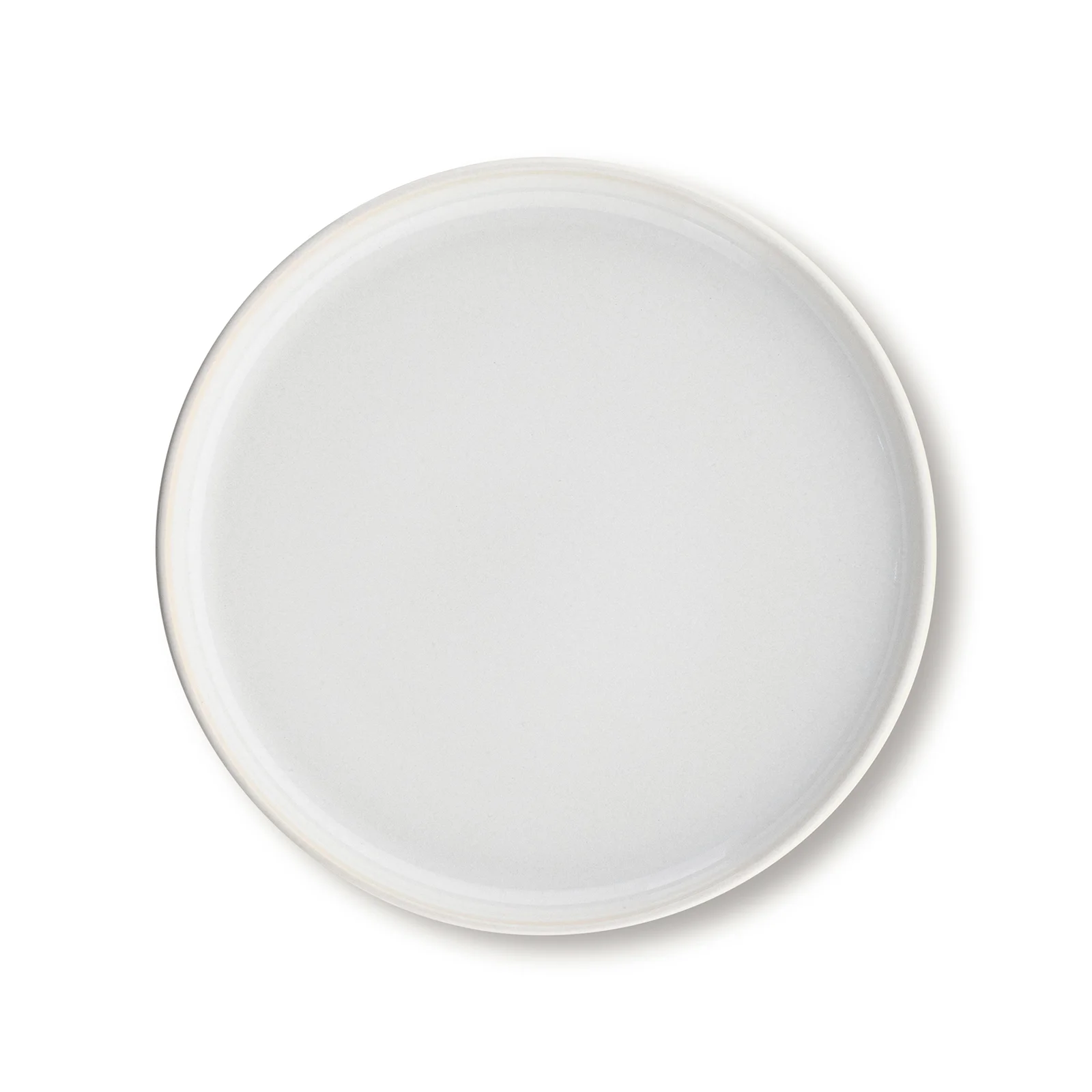 Flat Plate, Ø 22 cm, Denver White