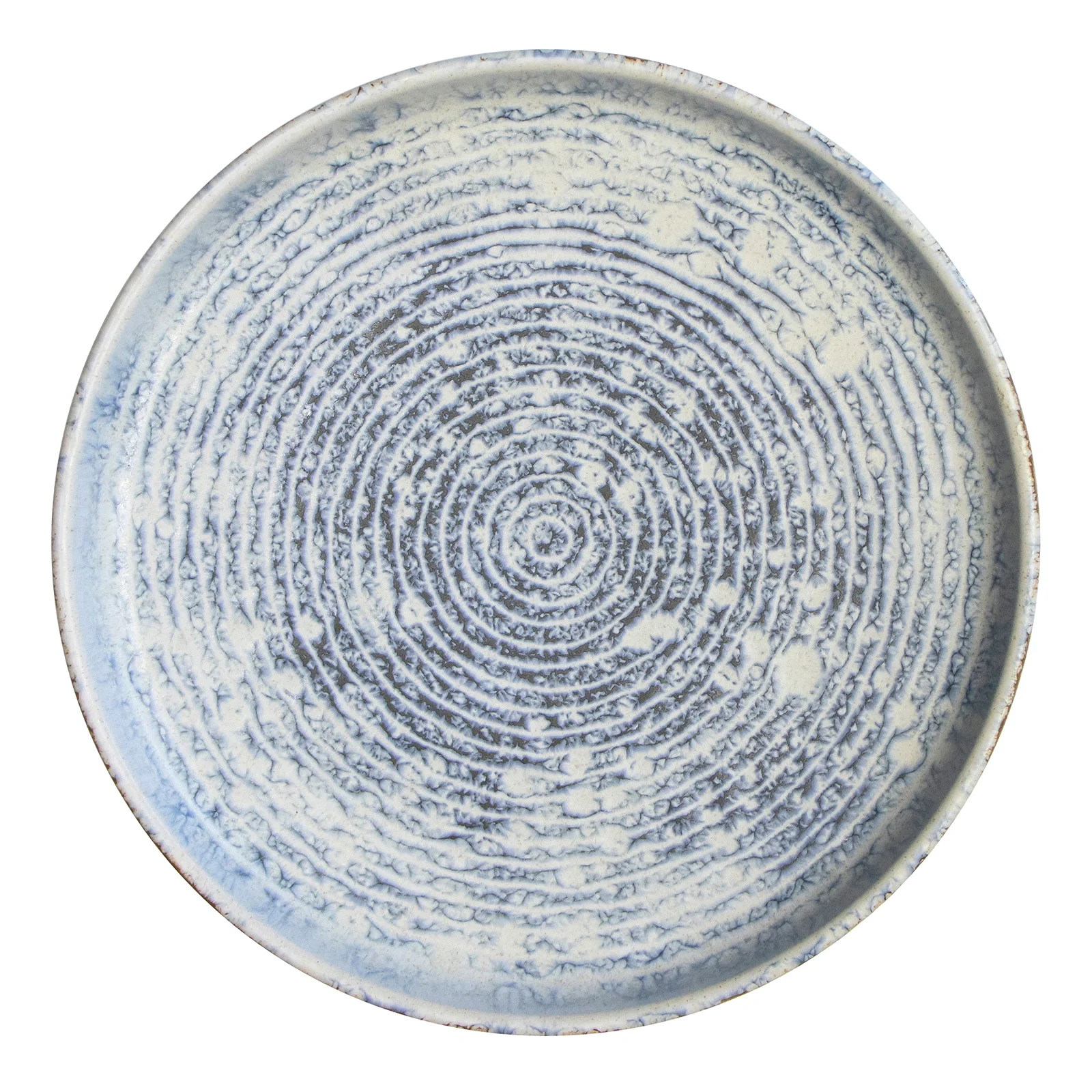 Flat Plate, Ø 28 cm, Frost Blue