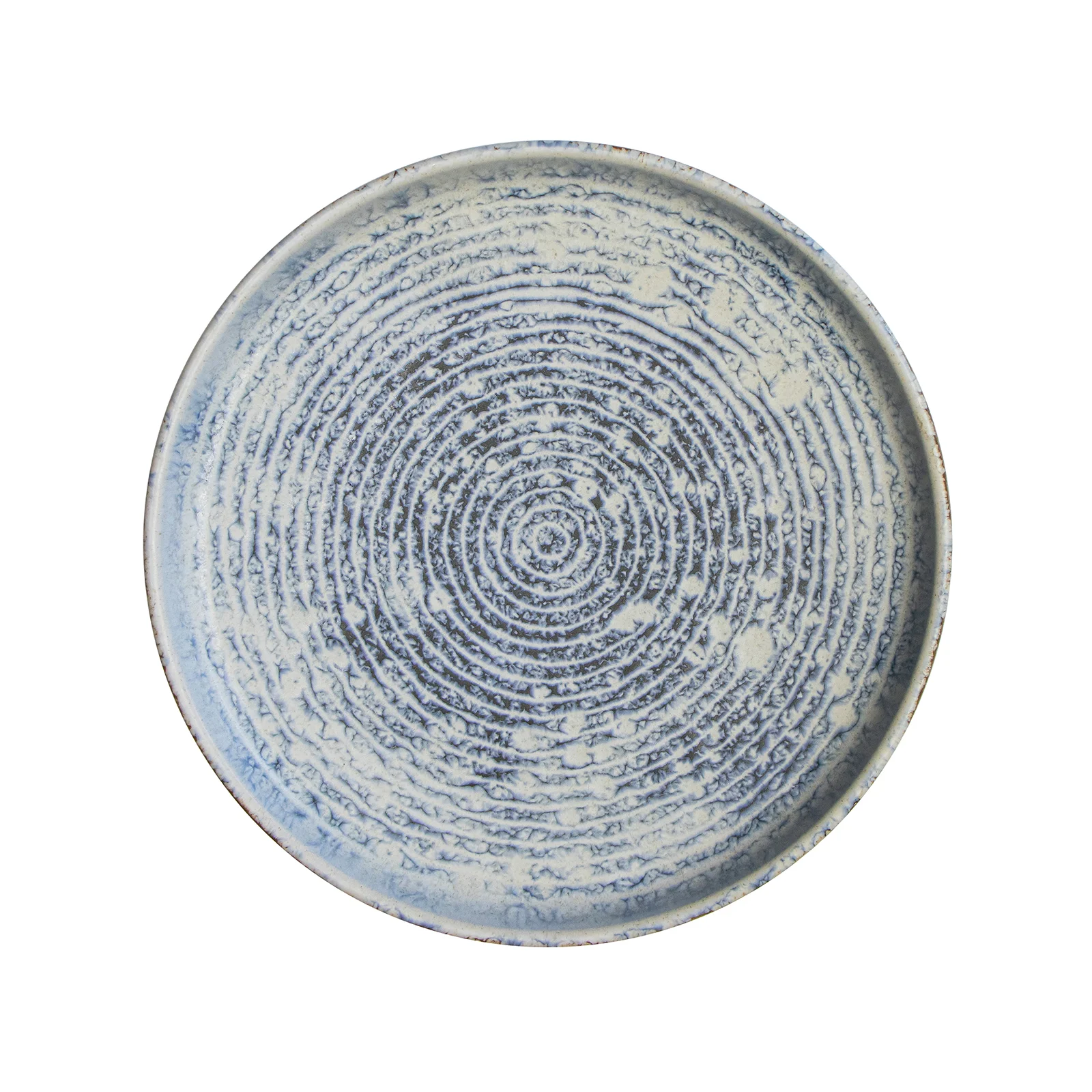 Flat Plate, Ø 22 cm, Frost Blue