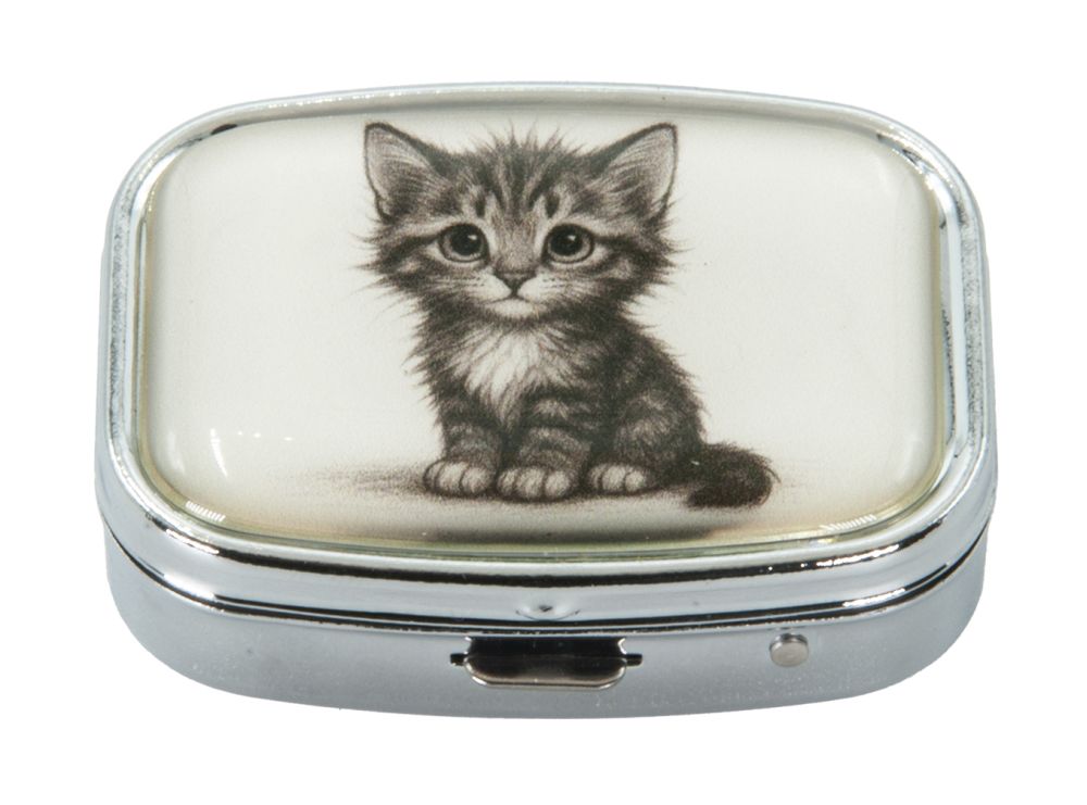 Pilleæsker med spejl, Lonely Cats, Borddisplay med 30 stk. - 3