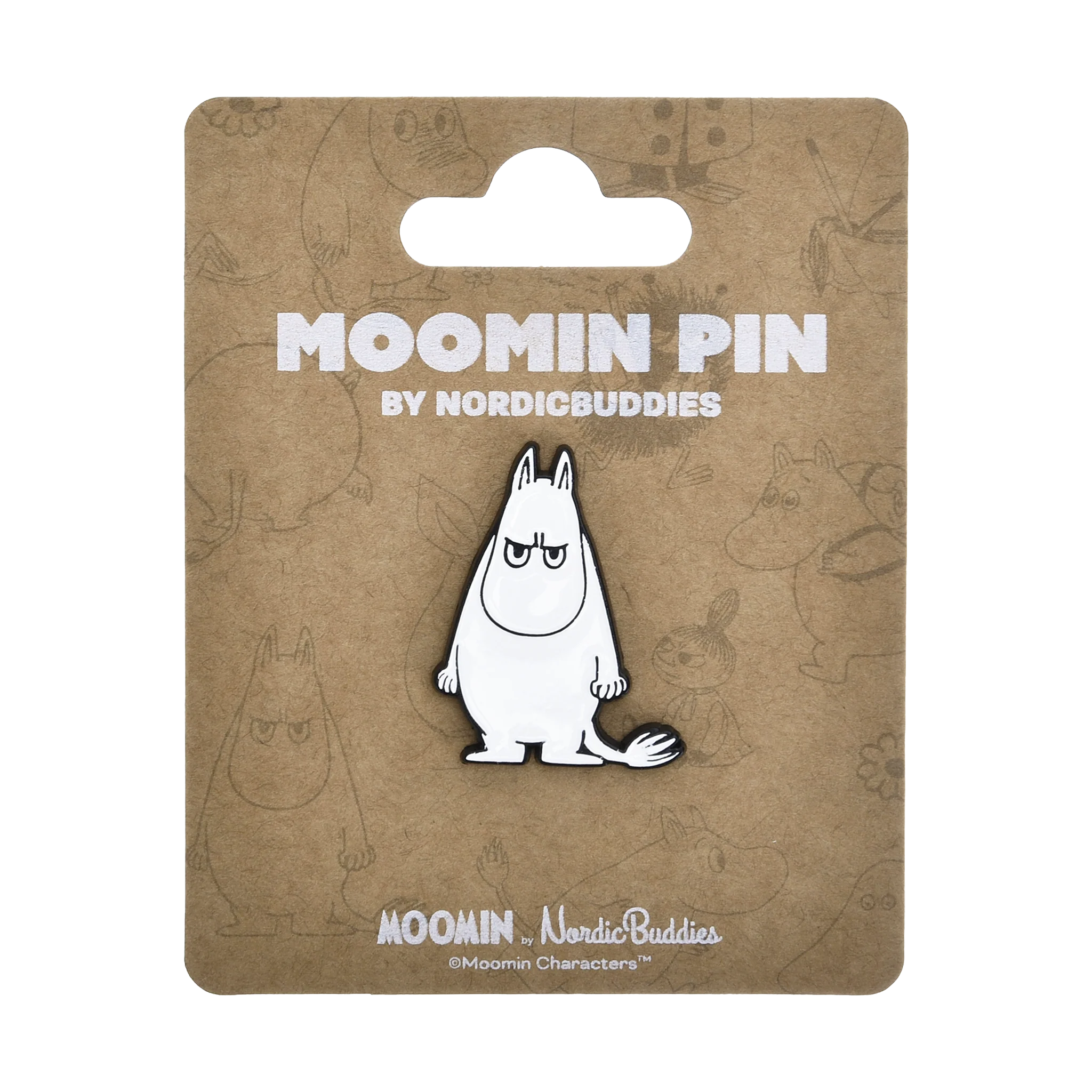 Mumintrollet arg pin
