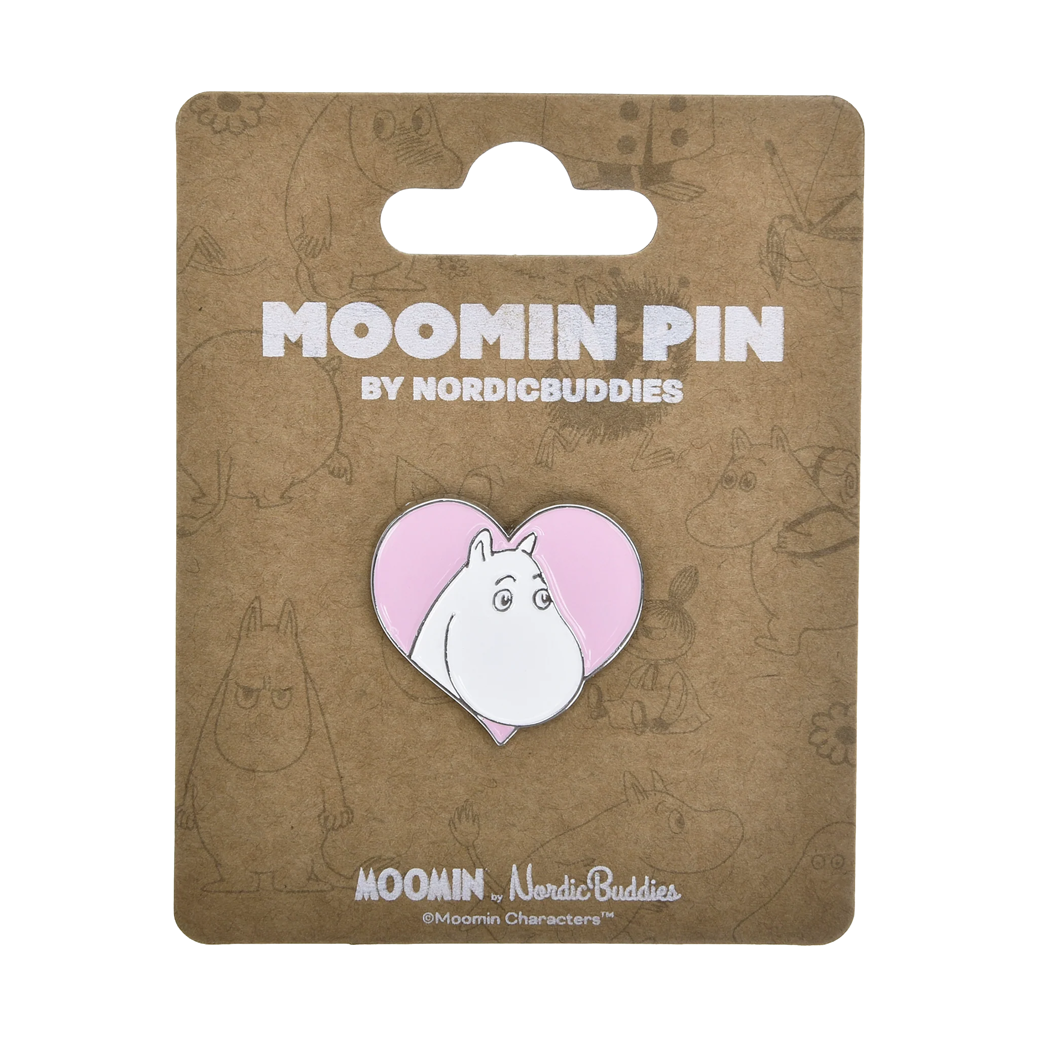 Mumintrollet kärlek pin