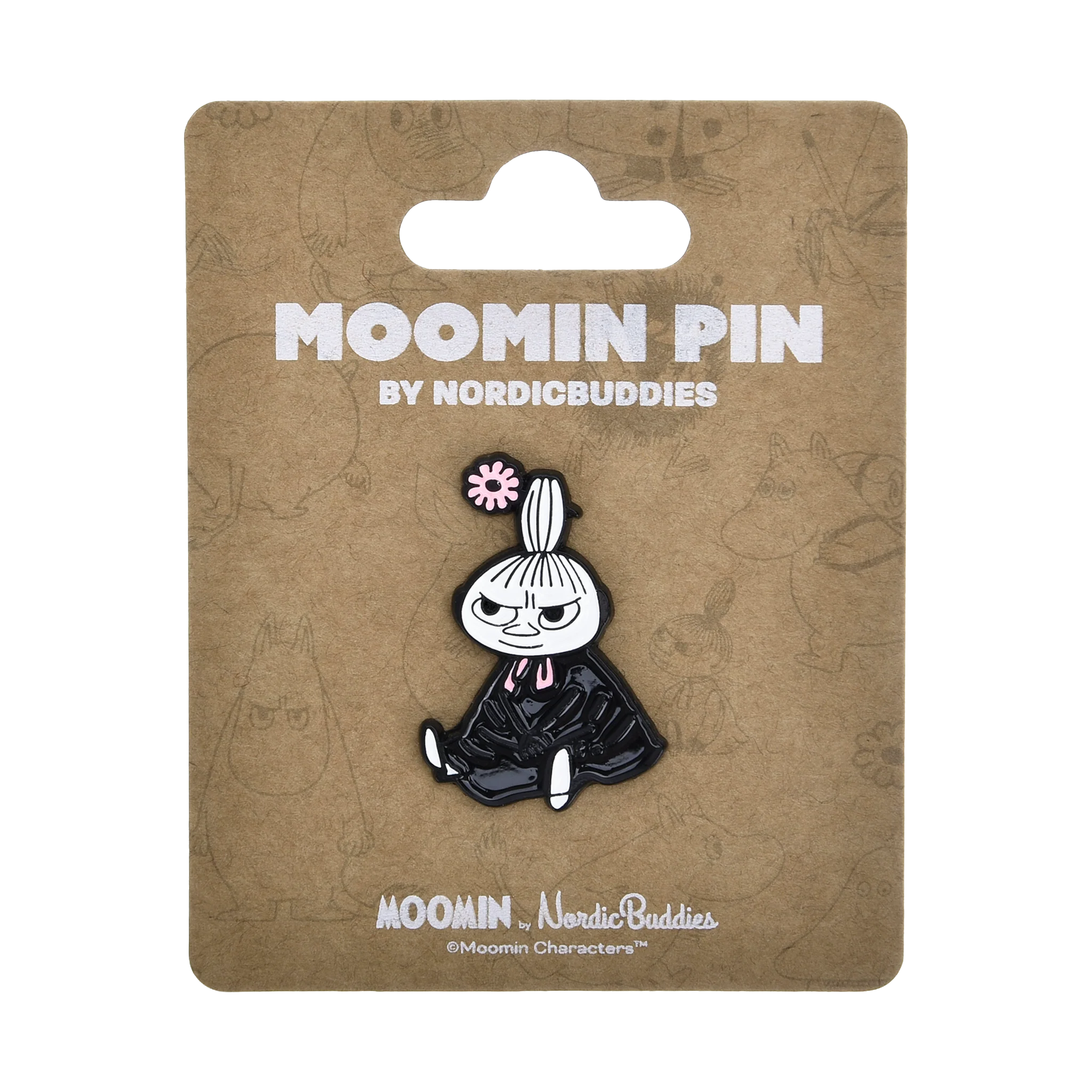 Lilla My blomma pin