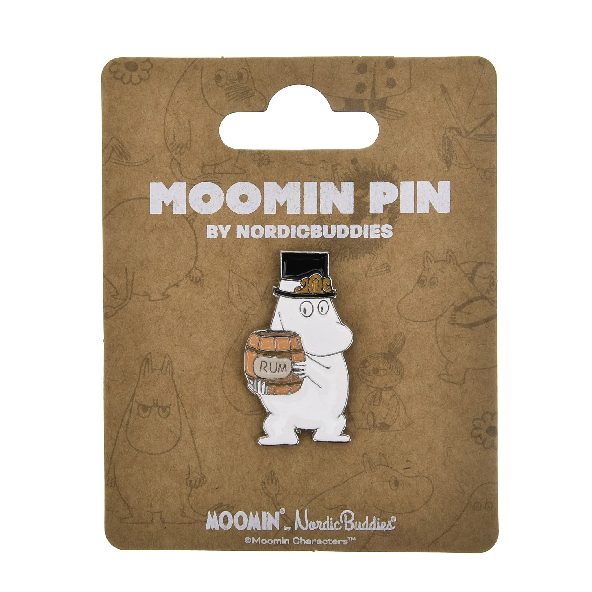 Muminpappan fest pin