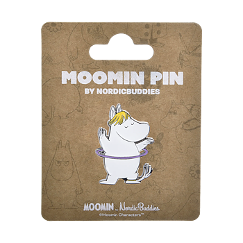 Snorkfröken lycka pin