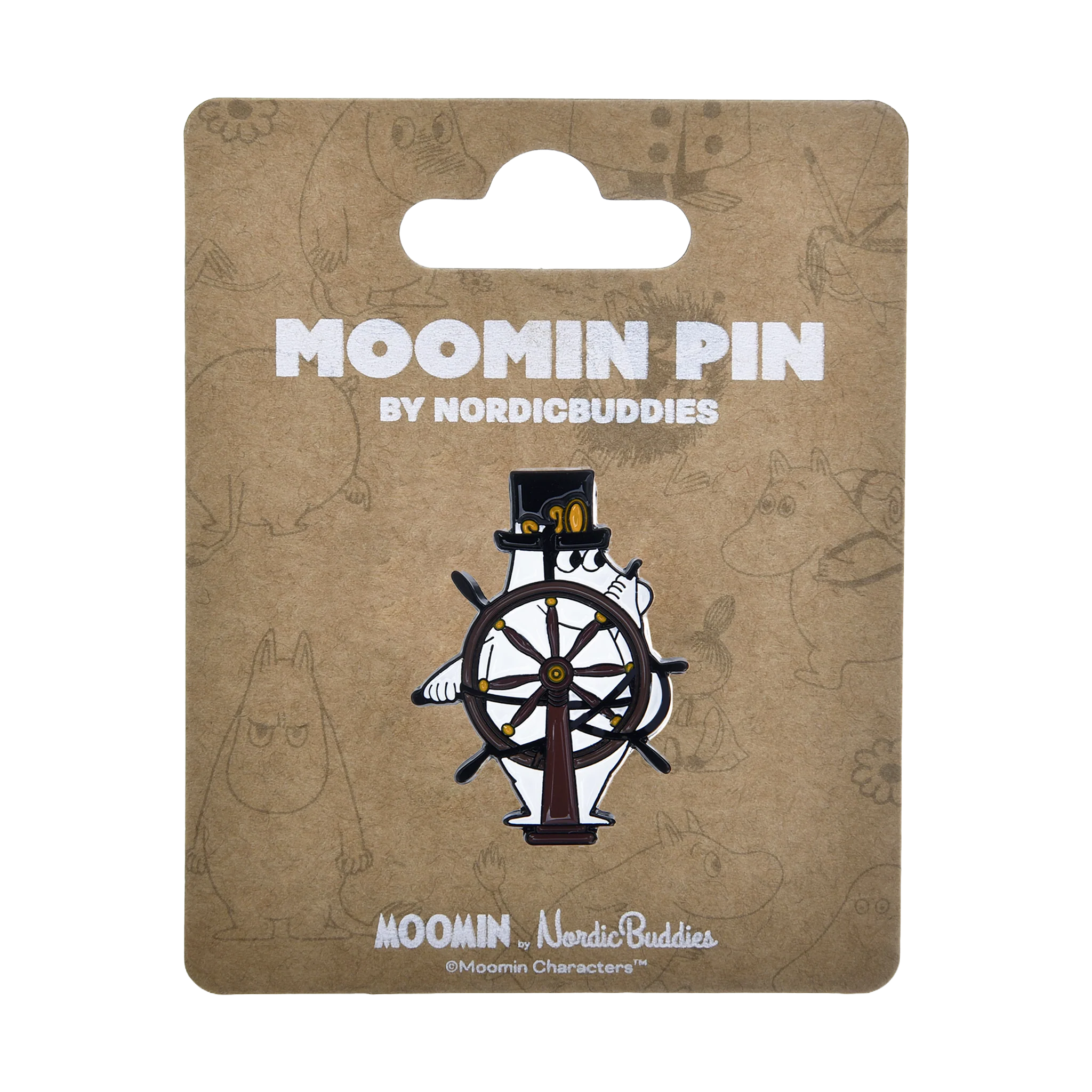 Muminpappan äventyr pin