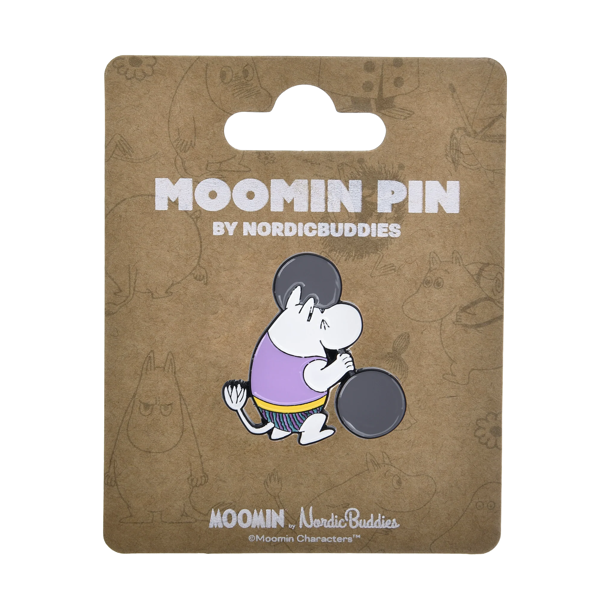Mumintrollet tyngdlyftning pin