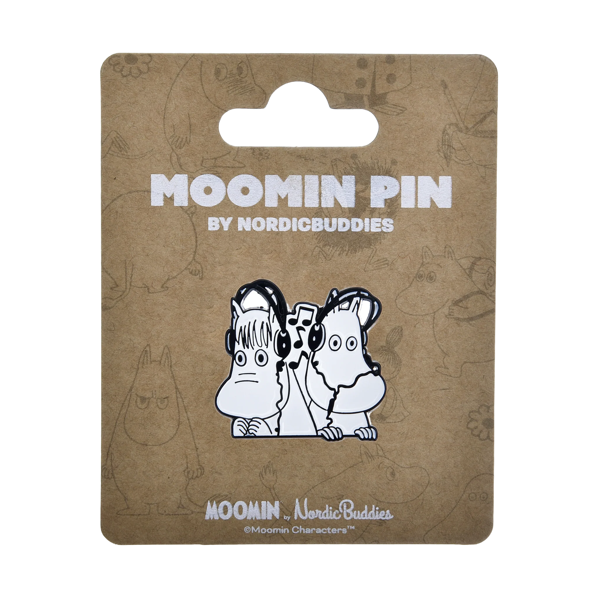 Mumin club life pin