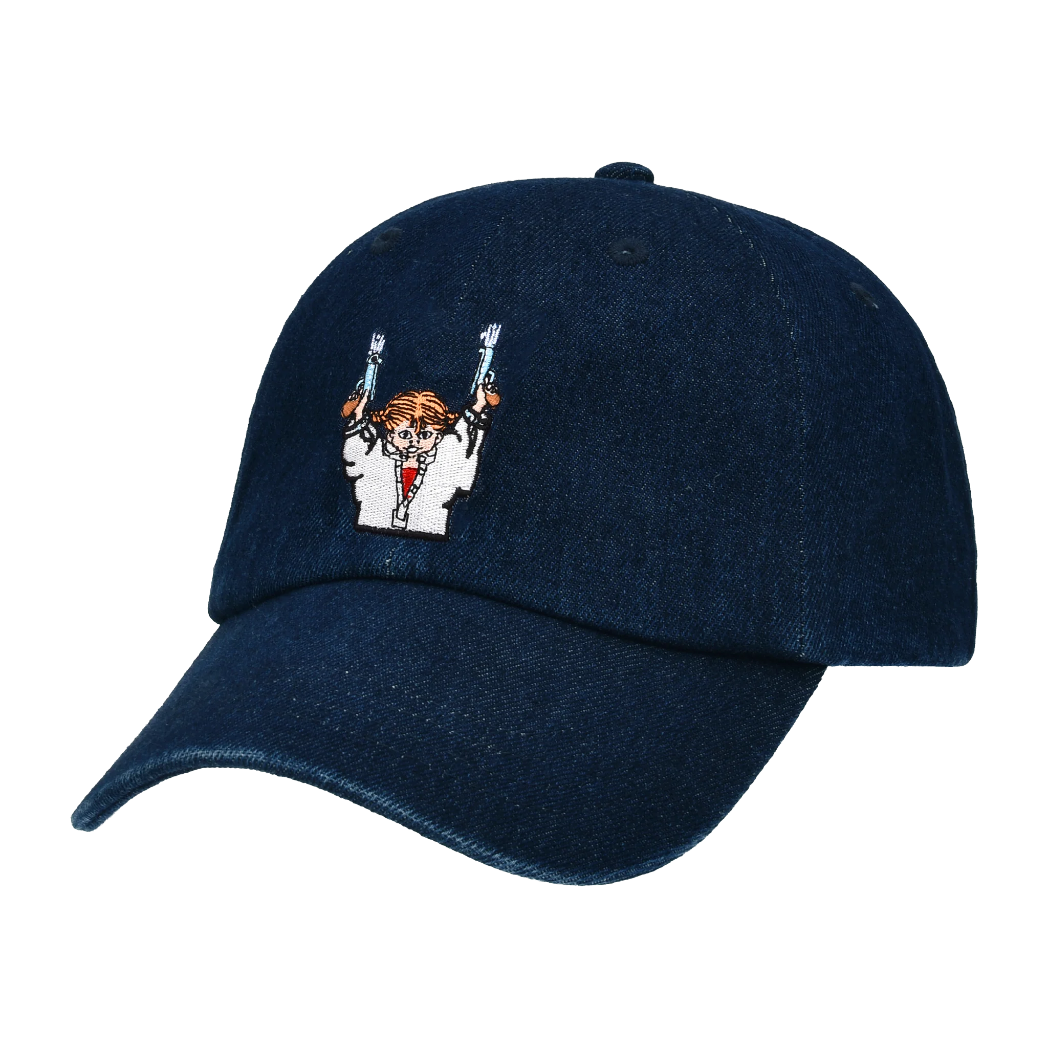 Pippi och smäll denimkeps