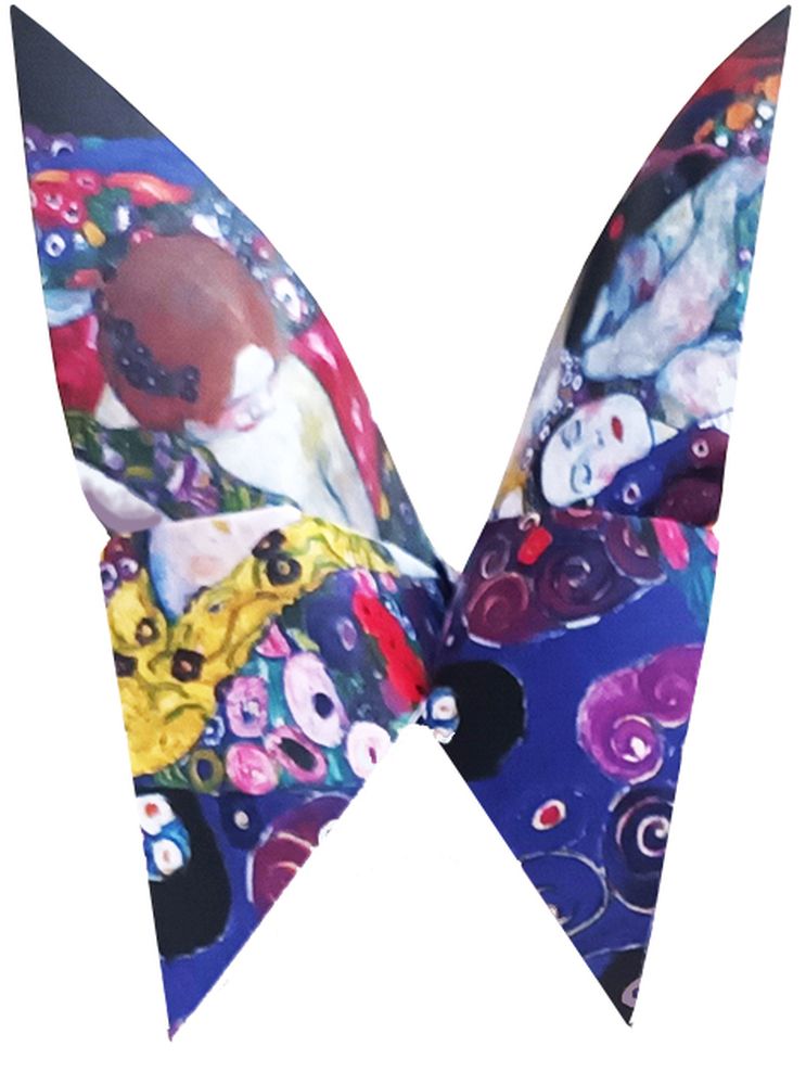 Art Origami, Gustav Klimt, Sommerfugle, Sværhedsgrad: Easy - 4