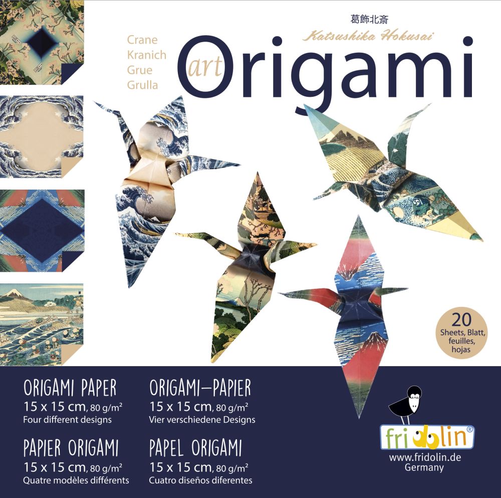 Art Origami, Hokusai, Tranor, Svårighetsgrad: Normal