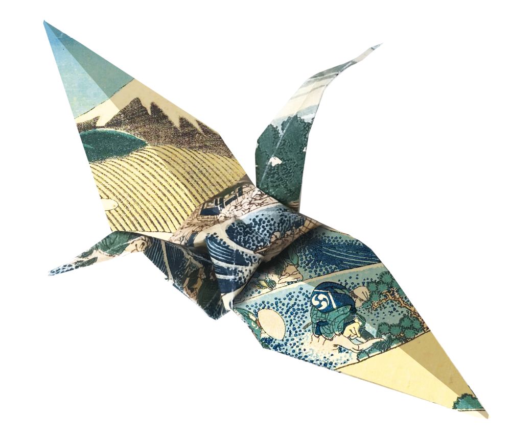 Art Origami, Hokusai, Tranor, Svårighetsgrad: Normal - 2
