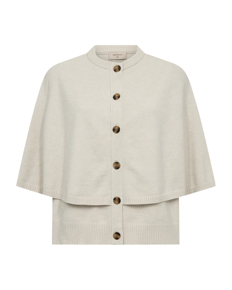Freequent - Cappa Cardigan Beige - 2