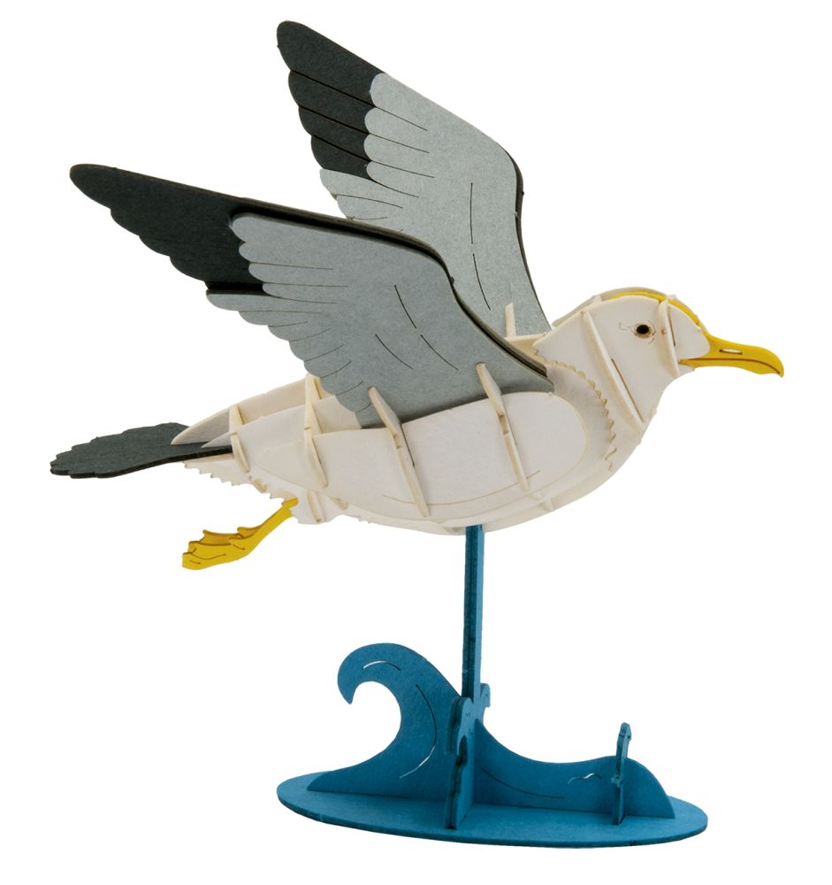 3D-papirmodel, Måge - 4