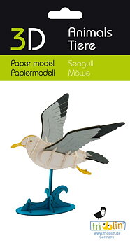 3D-papirmodel, Måge