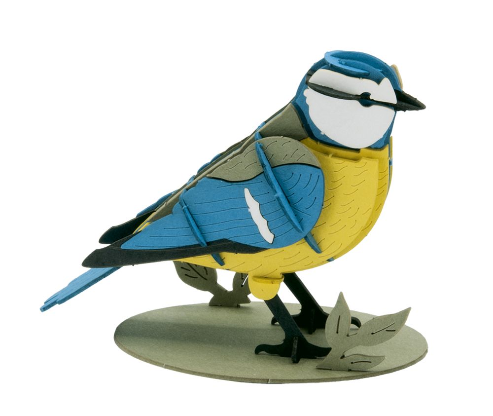 3D-papirmodel, Blåmejse - 4