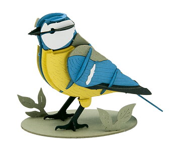 3D-papirmodel, Blåmejse
