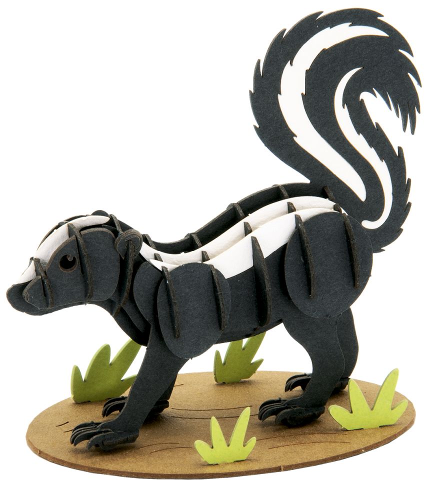 3D-papirmodel, Stinkdyr - 4