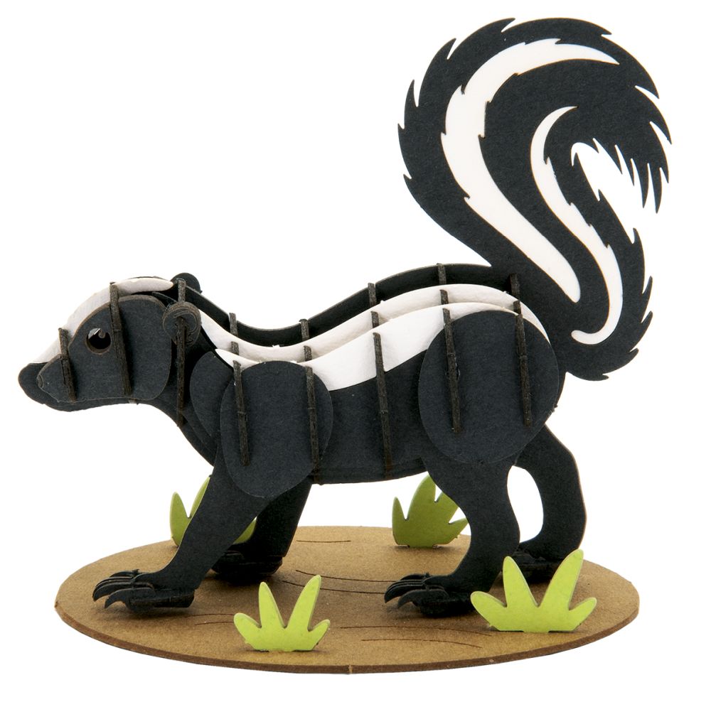 3D-papirmodel, Stinkdyr - 2