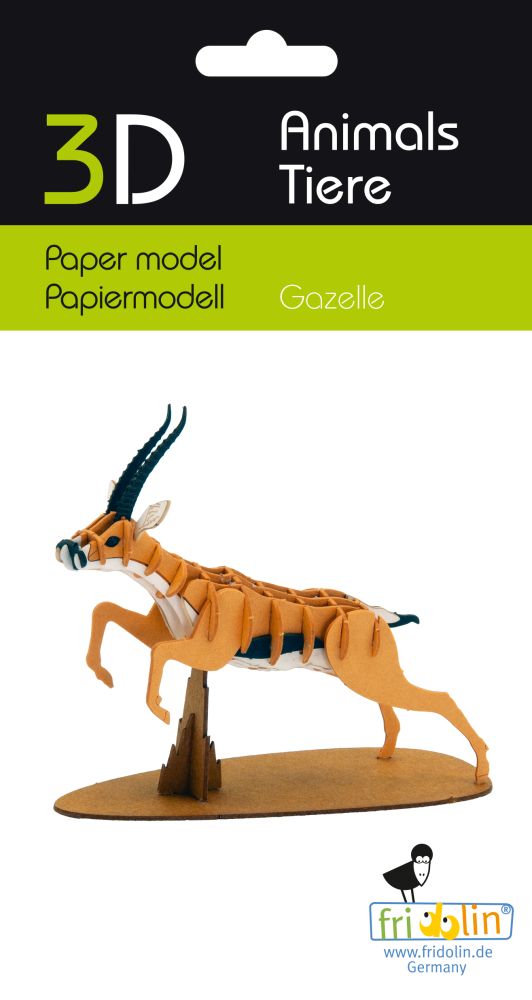 3D-papirmodel, Gazelle
