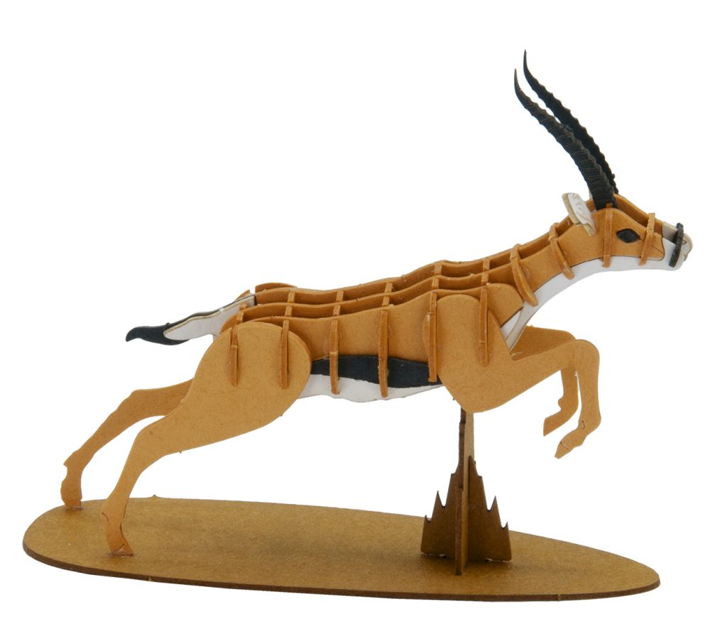 3D-papirmodel, Gazelle - 4