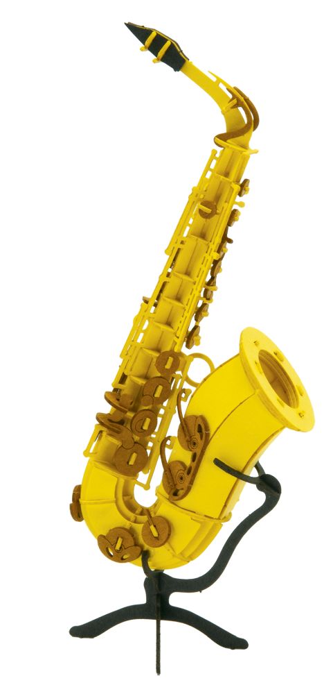 3D-papirmodel, Saxofon - 4