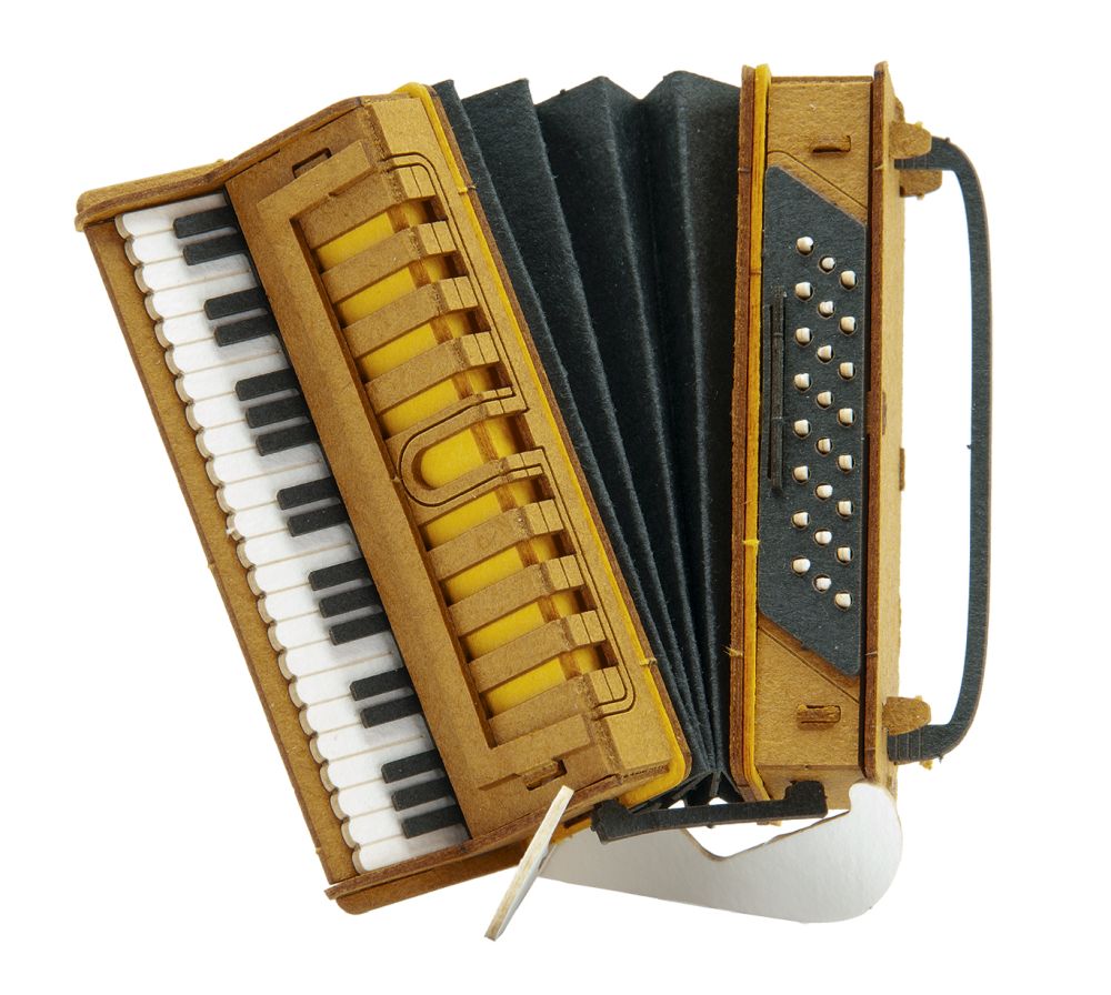 3D-papirmodel, Harmonika - 4