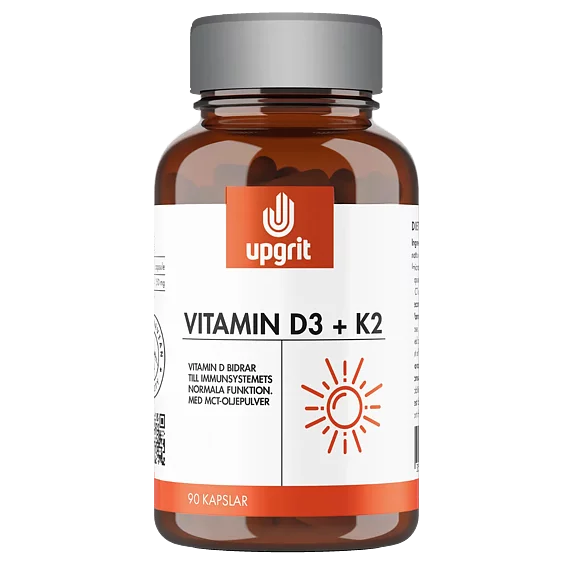 Upgrit Vitamin D3+K2 90k