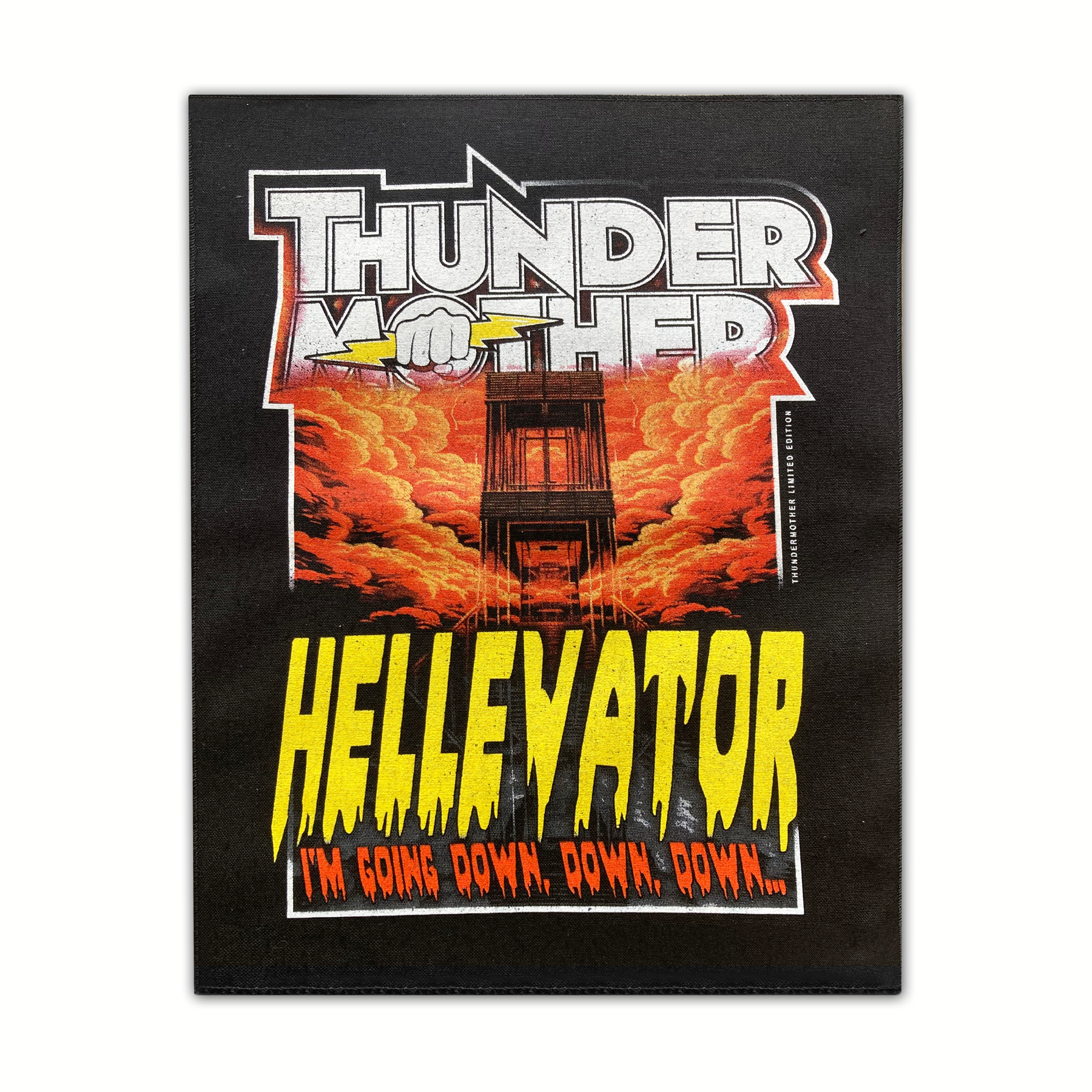 THUNDERMOTHER - BACKPATCH, HELLEVATOR