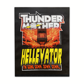 THUNDERMOTHER - BACKPATCH, HELLEVATOR