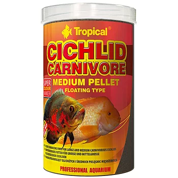Tropical Cichlid Carnivore Medium Pellet 1000ml/360g